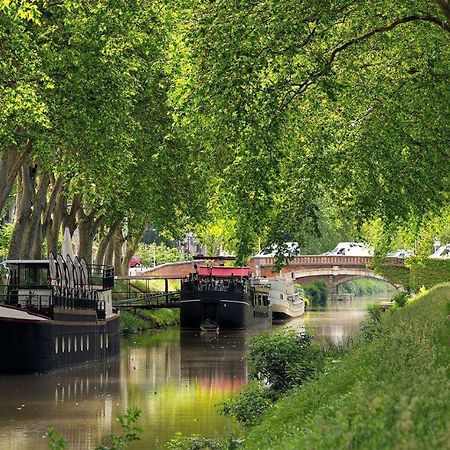 Evasion Depaysante Canal Du Midi * Terrasse & Spa Castelnaudary Bagian luar foto